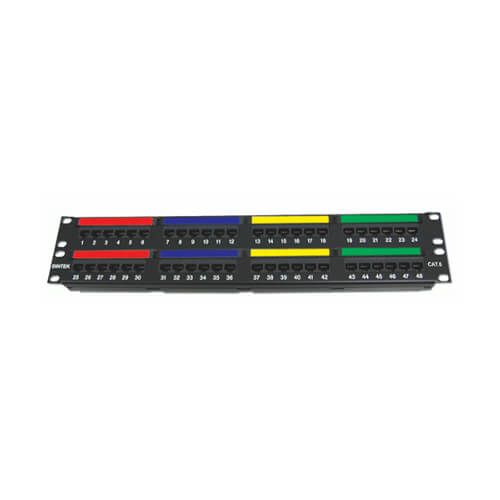 Dintek 48-Port Patch Panel | 1402-04012CH