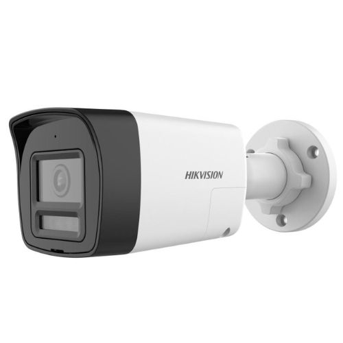 Hikvision DS-2CE16D0T-LXTS 2.0MP Two Way Audio & Siren Fixed Mini Bullet CC Camera