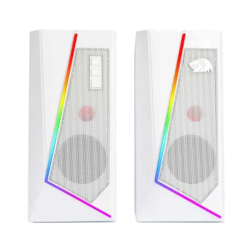 Redragon GS520 Anvil 2:0 RGB Wired White Gaming Speaker